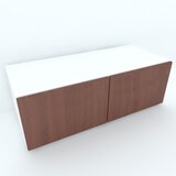 Armonia Comoda alba cu 2 usi cu sistem "PUSH TO OPEN" fronturi MDF Cedru